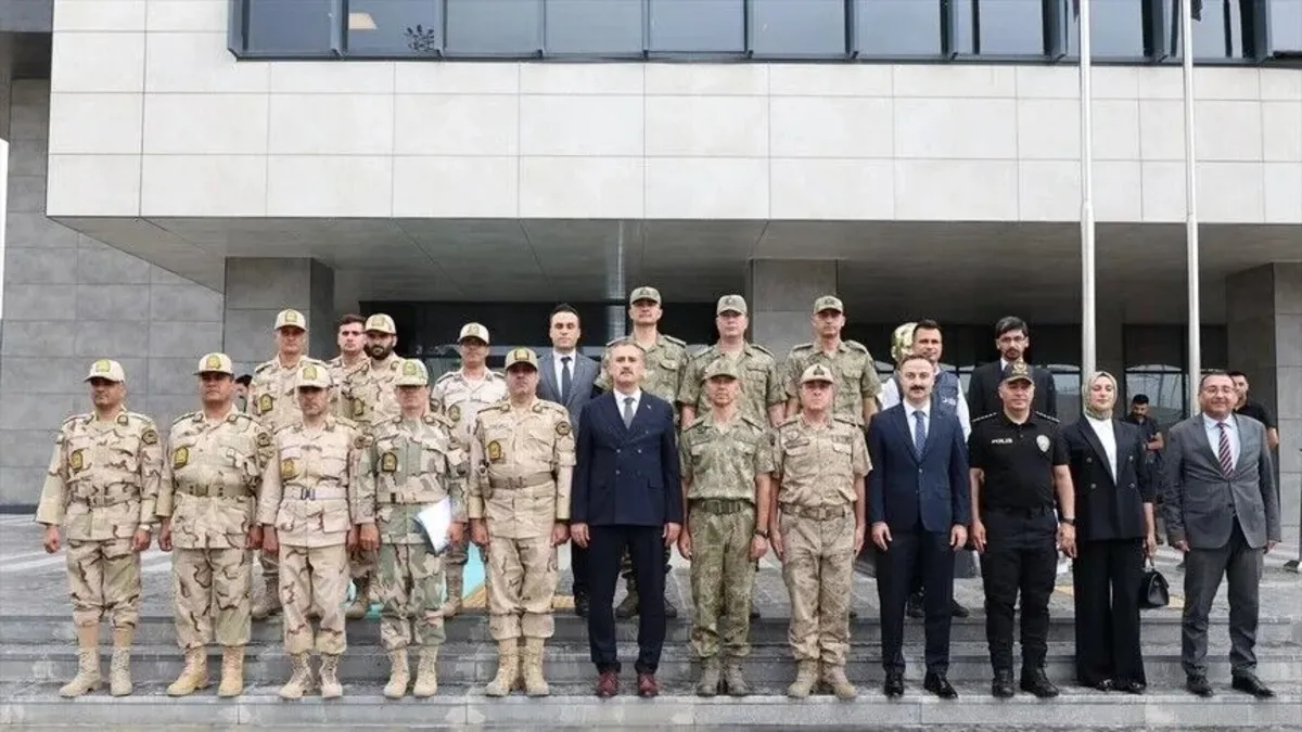 Türkiye ve İran sınır güvenliği için bir araya geldi