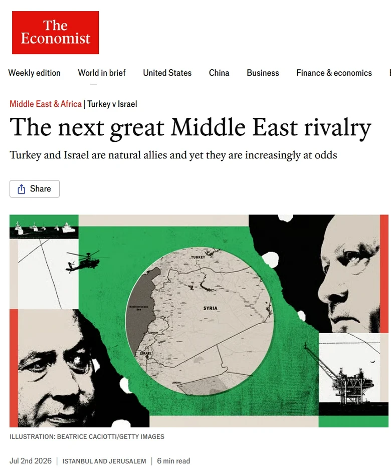 Türkiye İsrail’e karşı ölümcül kuşatma mı planlıyor? The Economist analizi