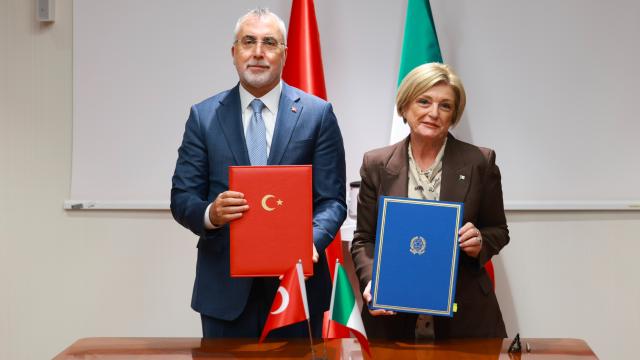 Türkiye ve İtalya Arasında İş Birliği Mutabakat Zaptı İmzalandı