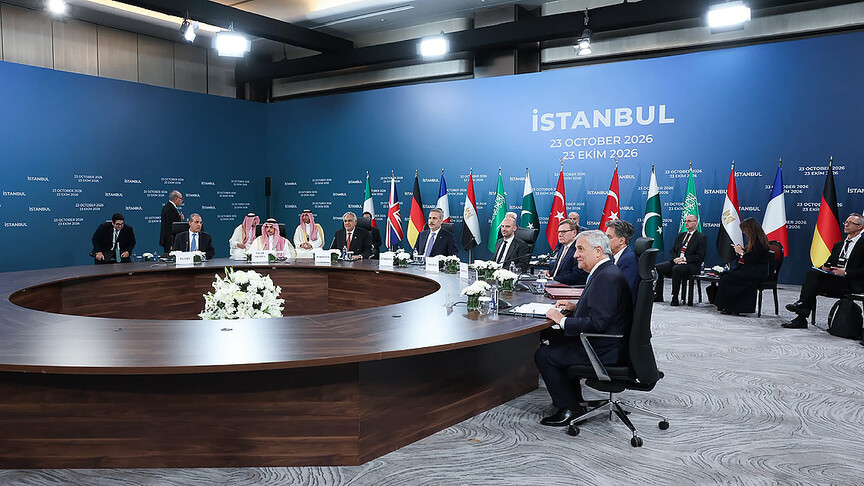 Türkiye-Mısır-Pakistan-Suudi Arabistan Dışişleri Bakanları İstanbul'da Toplandı