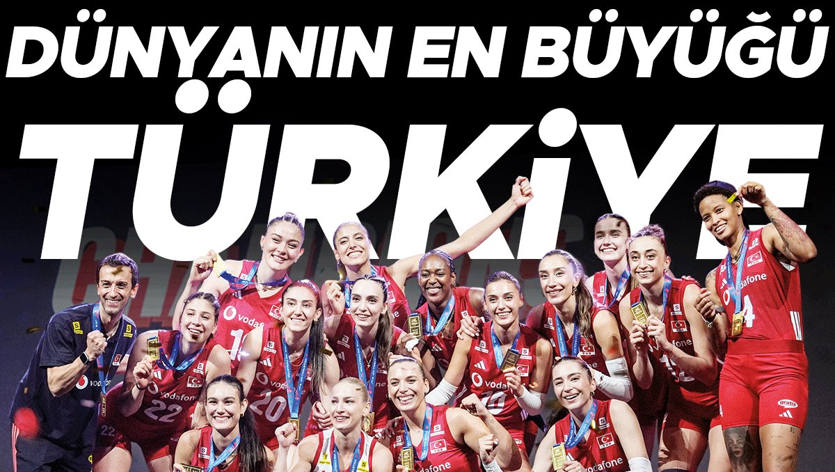 Türkiye'nin Gururu: Kadın Voleybol Takımı Şampiyon