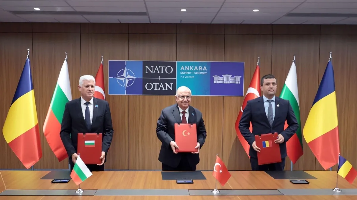 Türkiye, Romanya ve Bulgaristan'dan Karadeniz güvenliği için ortak anlaşma