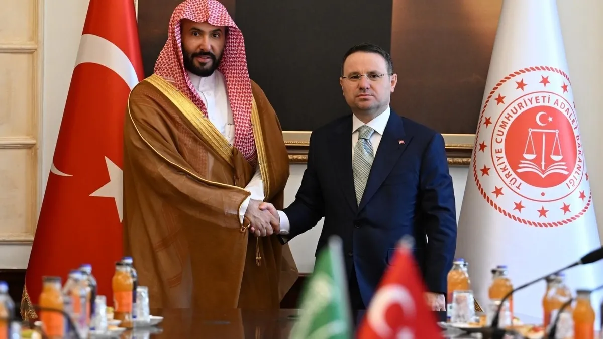 Türkiye ve Suudi Arabistan adalet alanında dijital iş birliğini masaya yatırdı