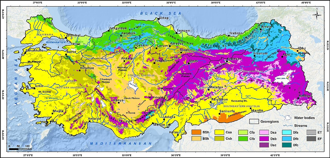 Türkiye'de yağışlar son 66 yılın rekorunu kırdı
