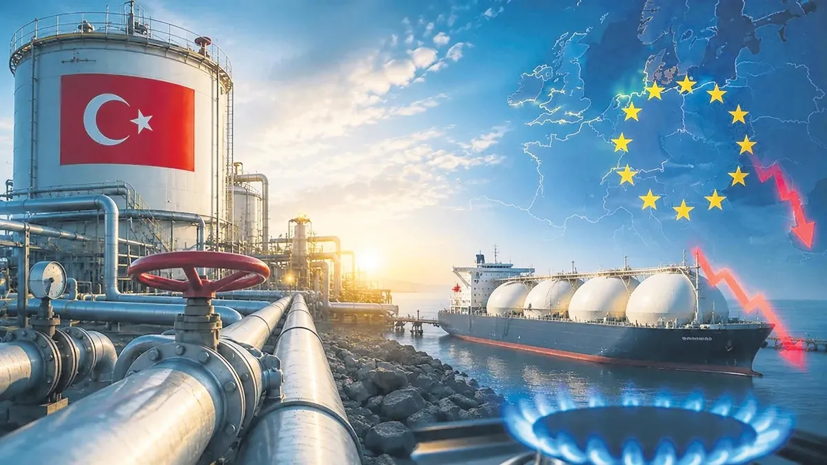 Türkiye'de Doğalgaz 100 Metreküp 1.779 TL, Avrupa'da 5.807 TL
