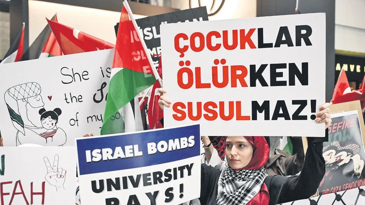 Türkiye'den Filistin'e Destek: Eyüpsultan'da 11 Ekim'e Kadar Ses Yükseliyor