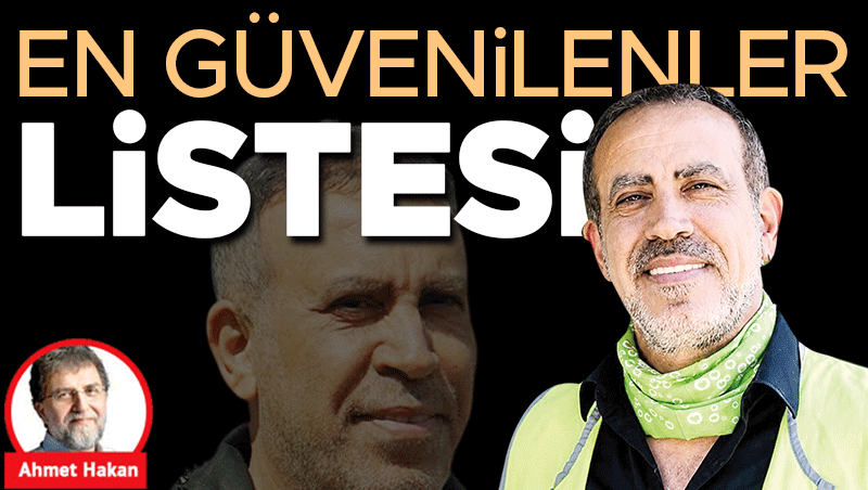 Türkiye'nin en güvenilir kişileri listesi yeniden gündemde