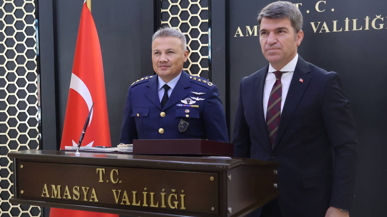 Türkiye'nin İlk Astronotu Alper Gezeravcı, Amasya'da Göreve Başladı