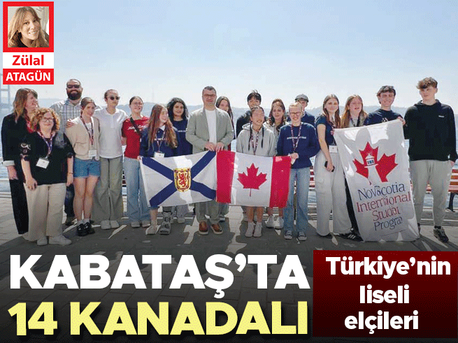 Türkiye'nin liseli elçileri: Kanadalı öğretmen Kabataş'ta ders anlatıyor