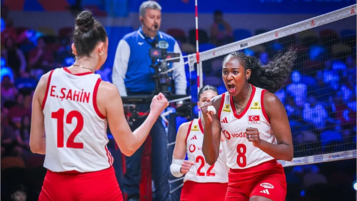 Türkiye'nin VNL Yarı Finalindeki Rakibi Çin Oldu