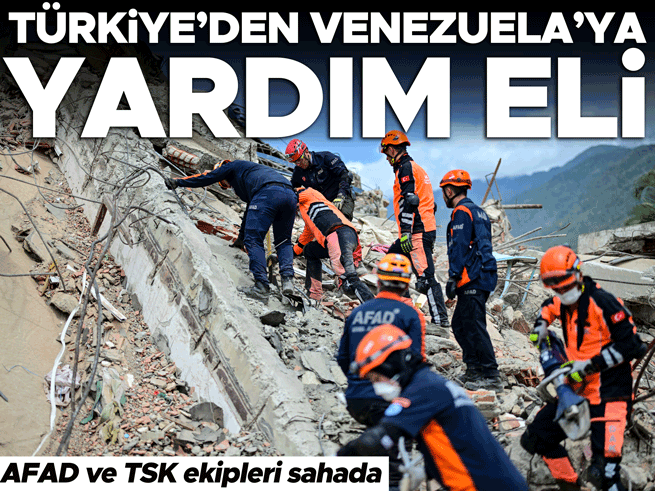 Türkiye'nin Venezuela'ya Deprem Yardımı: AFAD ve TSK Sahada