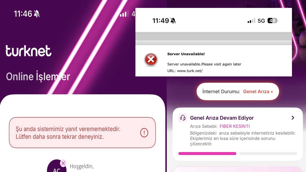 TürkNet Genelinde Erişim Kesintisi: Binlerce Kullanıcı Mağdur