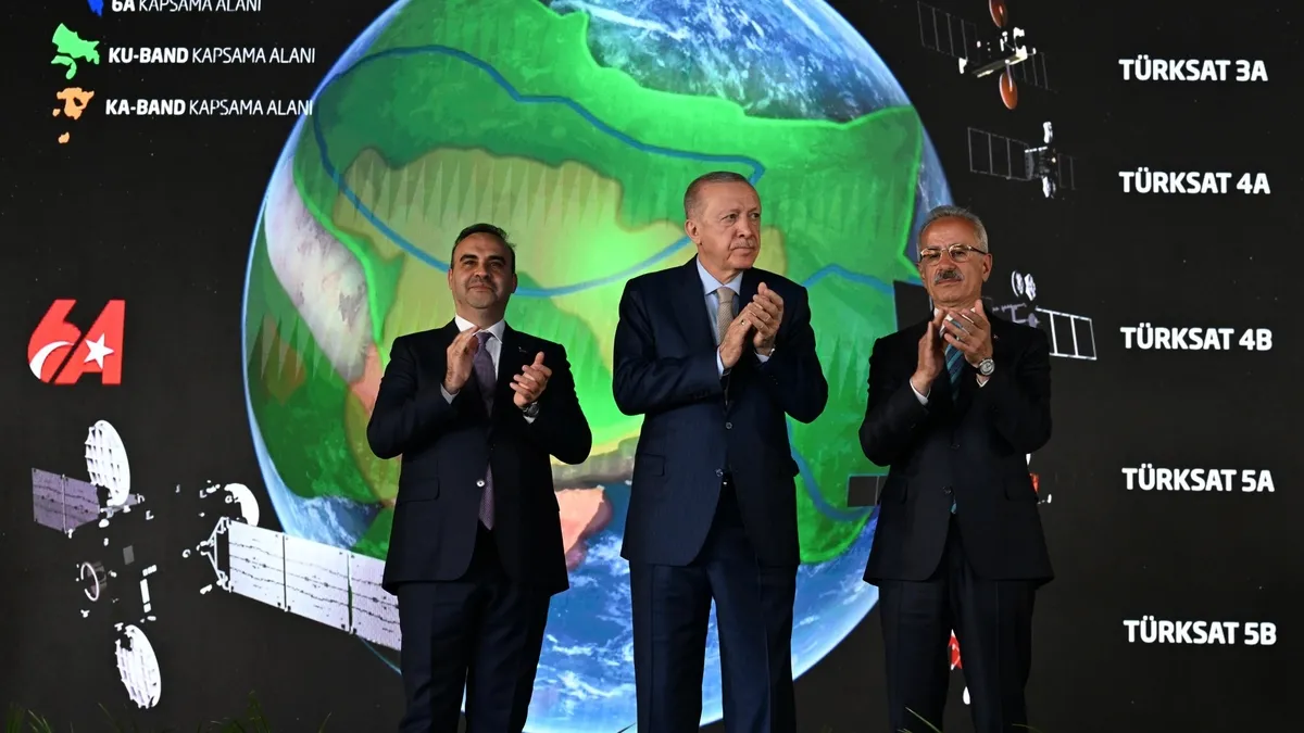 TÜRKSAT 6A uzaydaki ikinci yılını doldurdu: Türkiye'nin ilk yerli haberleşme uydusu
