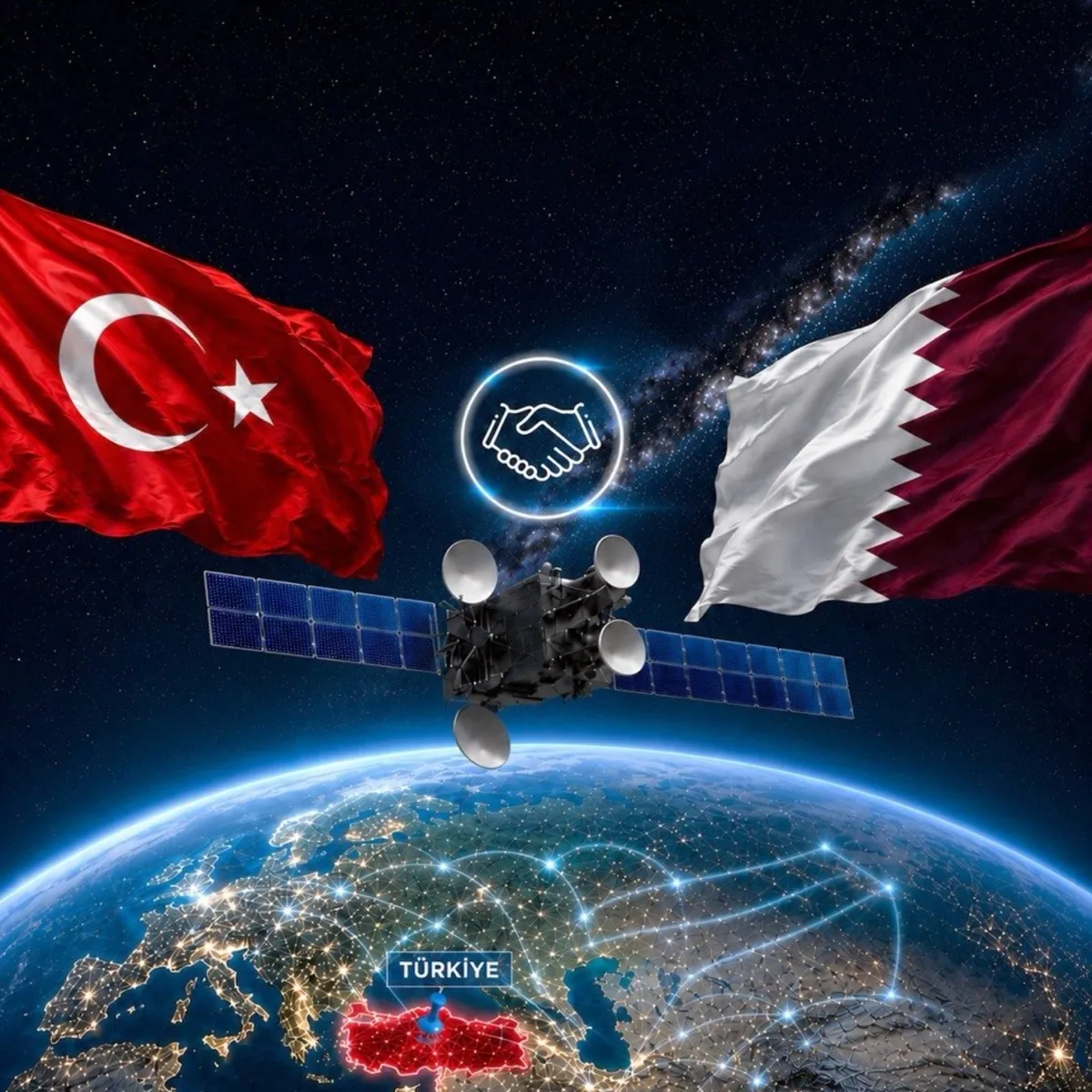 TÜRKSAT Orta Doğu'ya açılıyor: Katar ile stratejik uydu ortaklığı