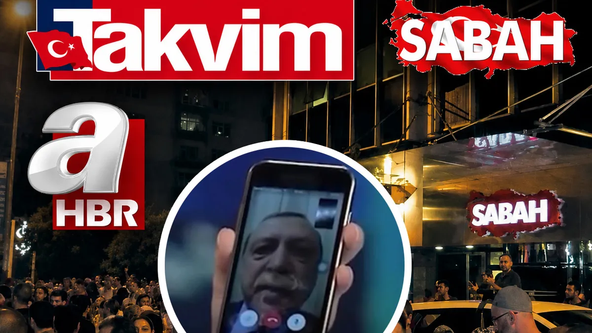 Turkuvaz Medya'nın 15 Temmuz Direnişi: Erdoğan'dan Tarihi Çağrı