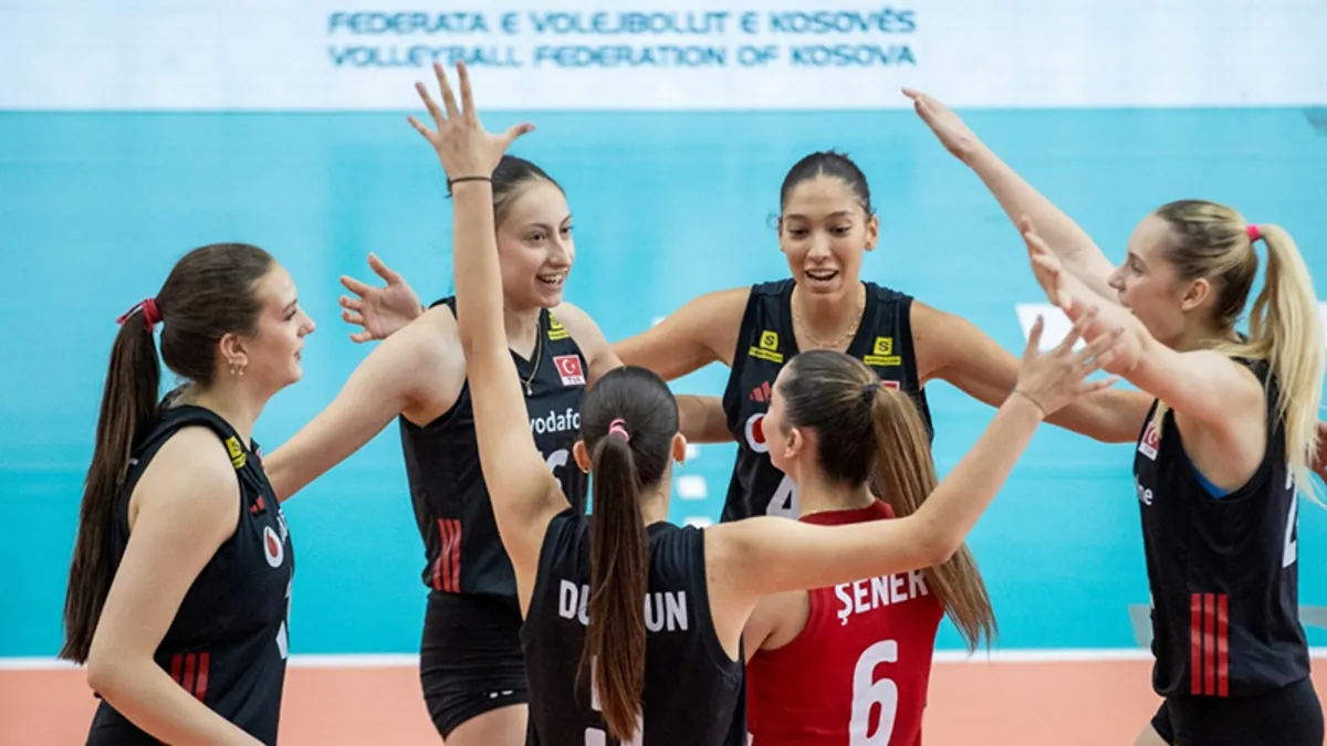 U17 Kadın Voleybol Milli Takımı Balkan Şampiyonu Oldu