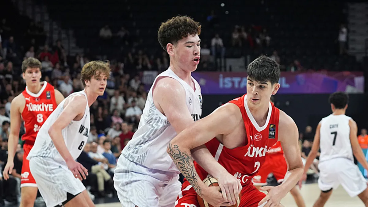 U17 Milli Basketbol Takımı Yeni Zelanda'yı 112-100 Mağlup Etti