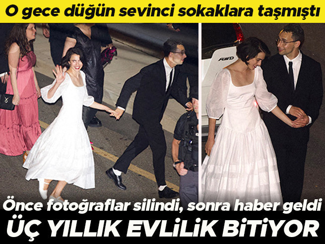 Üç yıllık evlilik bitiyor: Düğün fotoğrafları silindi, ayrılık kapıda