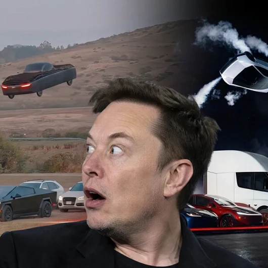 Uçan otomobil rekabeti: Alef, Tesla'nın üzerinden uçtu