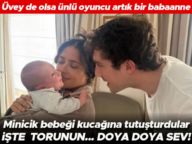Üvey de Olsa Babaanne: Ünlü Oyuncunun Kucağında Torun Sevinci