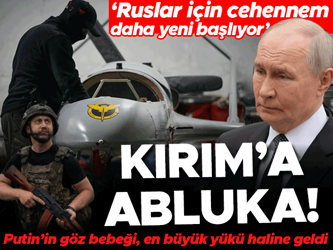 Ukrayna'nın Kırım Hamlesi: Putin'in Göz Bebeği En Büyük Yükü Oldu