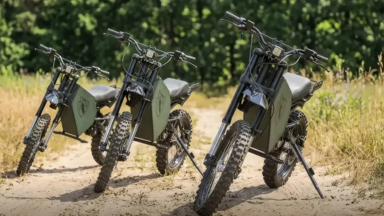 Ukrayna Ordusu Elektrikli Motosiklet Wolfstorm'u Envanterine Aldı