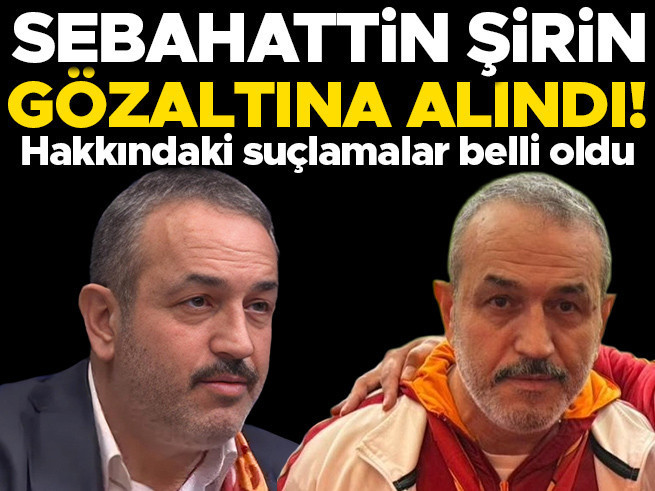 UltrAslan Lideri Sebahattin Şirin Sosyal Medya Paylaşımları Nedeniyle Gözaltında
