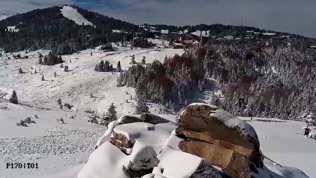 Uludağ'da Kar Kalınlığı 20 Santimetreye Ulaştı