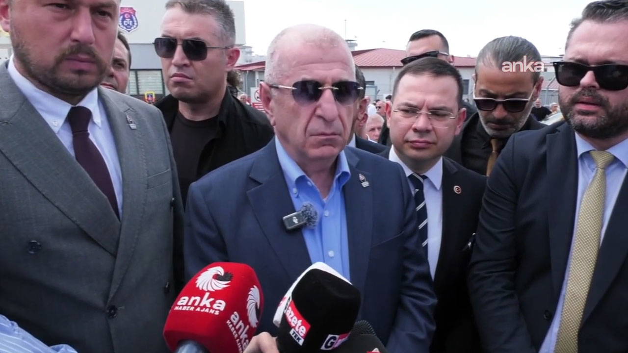 Ümit Özdağ, Tutuklu Sinem Dedetaş ve Oğuzhan Uğur'u Cezaevinde Ziyaret Etti