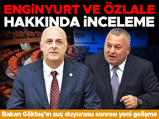 Ümit Özlale ve Cemal Enginyurt Hakkında İnceleme Başlatıldı