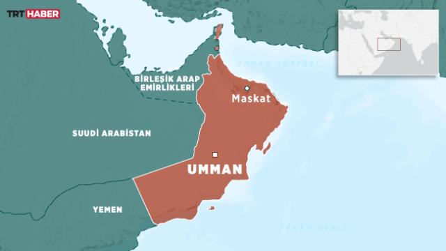 Umman Açıklarında Vurulan İran Gemisinin Mürettebatı Kurtarıldı