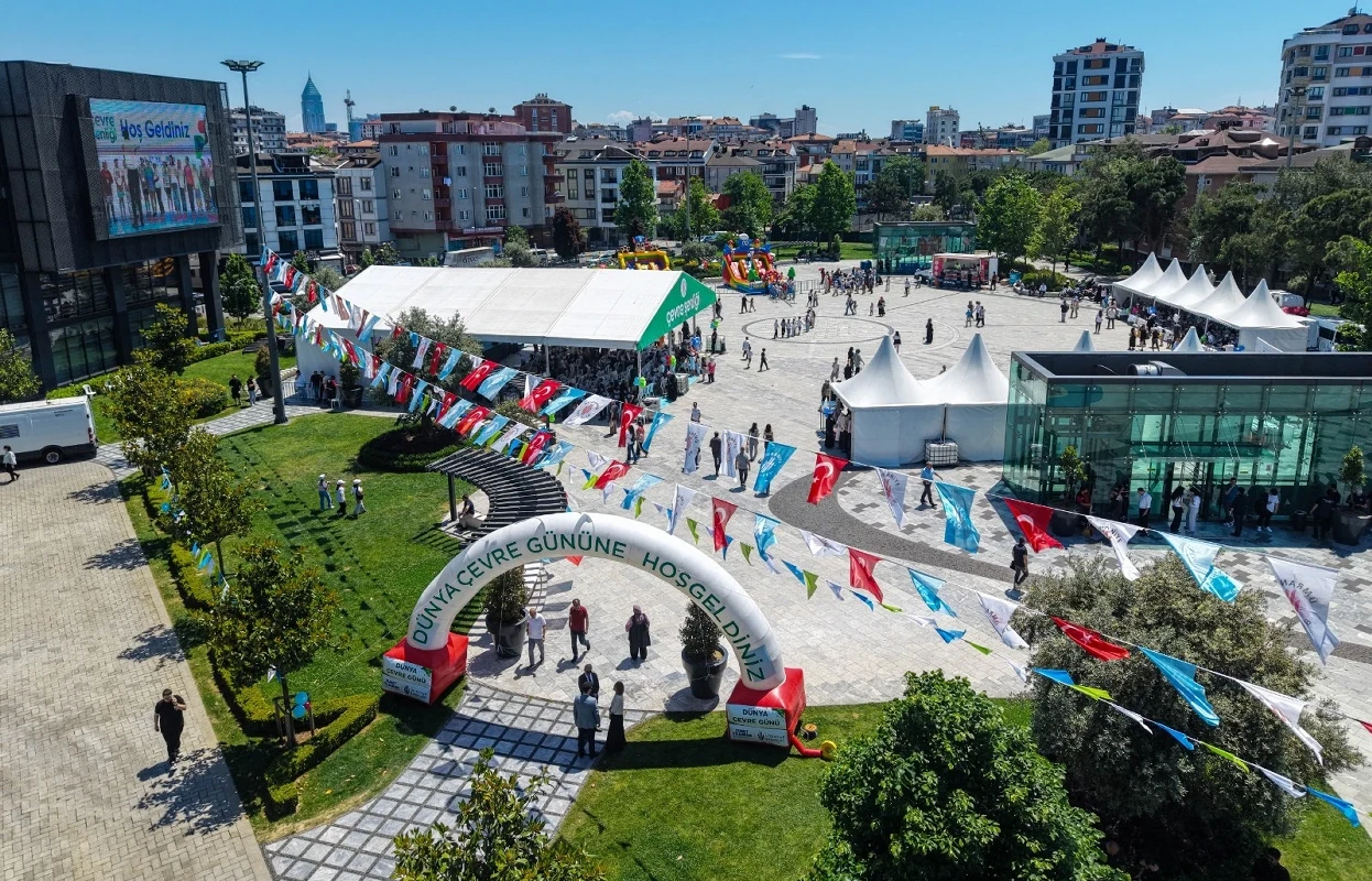 Ümraniye'de çevre şenliği çocuklardan tam not aldı