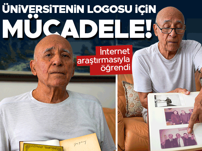 44 yıl sonra ortaya çıktı: Üniversite logosunu çizen isim tescil için harekete geçti