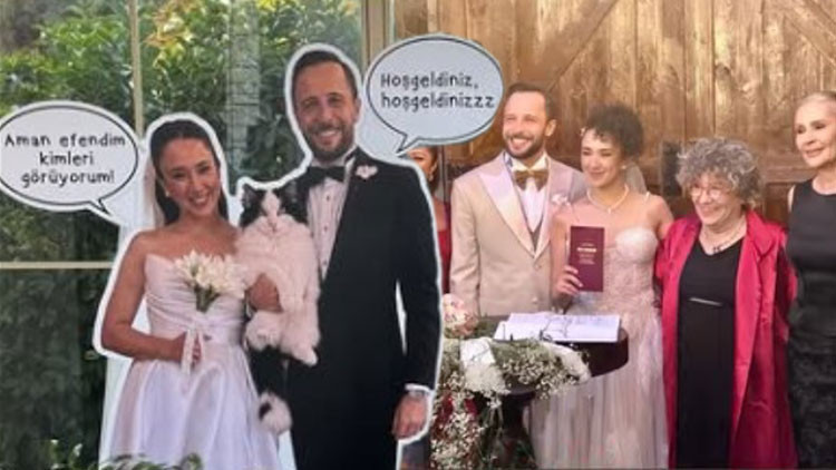Ünlü Çift Evlendi: Murat Şeker ve Yağmur Başkurt'un Düğününde Ünlü Akını
