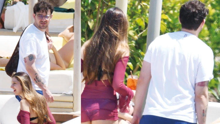 Ünlü Çift Sueda Uluca ve Berkcan Güven Bodrum'da Tatilde