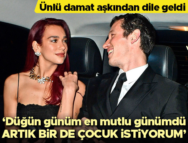 Ünlü damat aşkından konuştu: Çocuk istiyorum