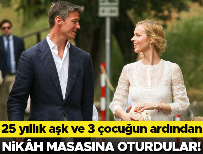 Ünlü model 25 yıllık birliktelik ve 3 çocuğun ardından iş insanı sevgilisiyle evlendi