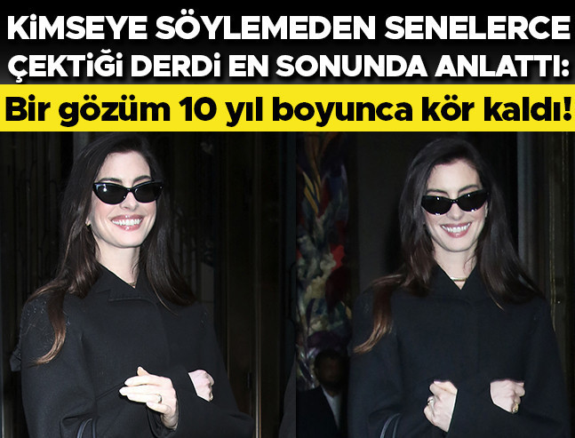 Ünlü oyuncu 10 yıldır tek gözüyle görüyormuş: Bunu kimse bilmiyordu