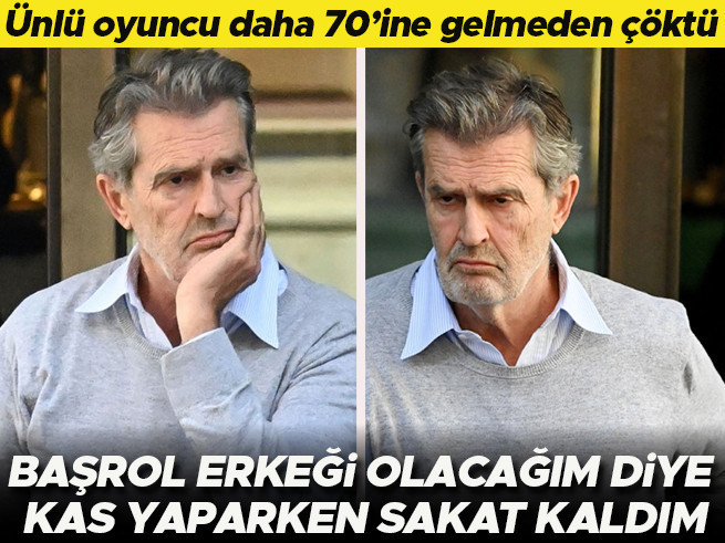 Ünlü oyuncu 70'ine gelmeden çöktü: Kas yaparken sakat kaldım