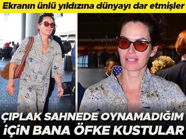 Ünlü oyuncu: Çıplak sahnede oynamadım diye bana öfke kustular