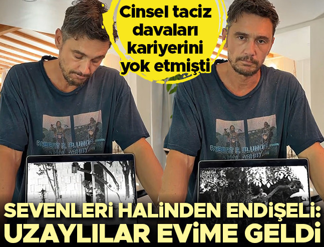 Cinsel taciz davaları kariyerini elinden almıştı... Ünlü oyuncunun hali sevenlerini üzdü: Uzaylılar evime geldi