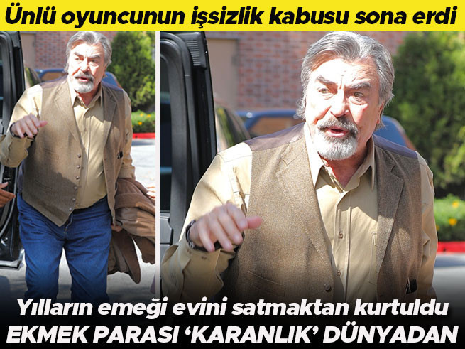 Ünlü oyuncunun işsizlik kabusu bitti: Ekmek parası yine karanlık dünyadan