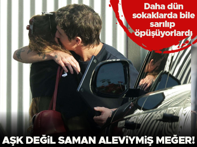 Ünlülerin Aşkı Saman Alevi mi? Sokakta Öpüşen Çiftler Ayrıldı