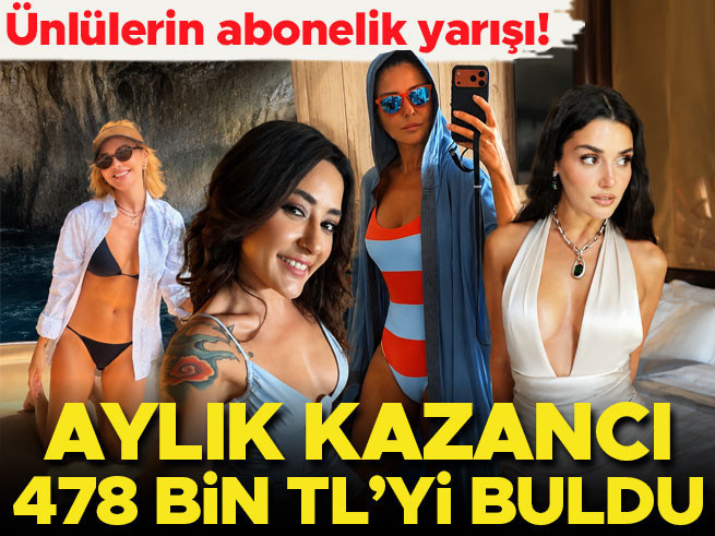 Ünlülerin yeni gelir kapısı: Instagram abonelik sistemi aylık 478 bin TL kazandırıyor