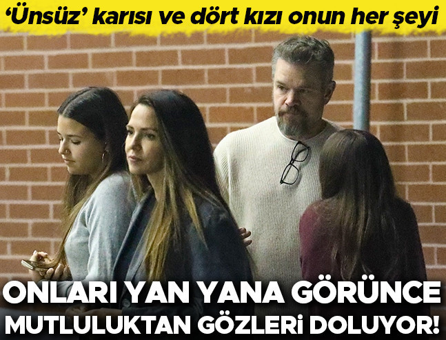 Ünsüz'ün ailesi: Karısı ve dört kızı onun dünyası