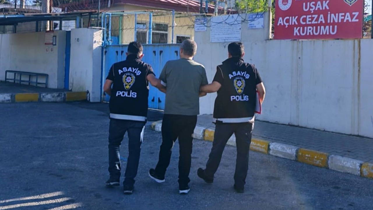 Uşak'ta 26 Yıl Hapis Cezasıyla Aranan Şahıs Yakalandı