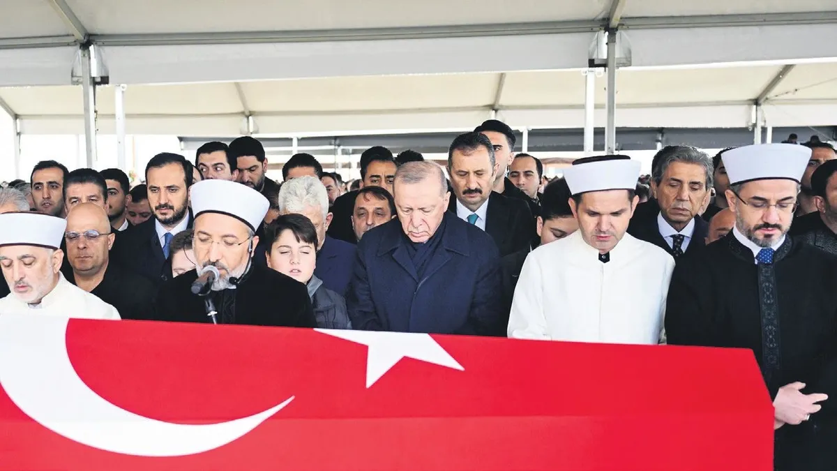 Üsküdar Belediye Başkan Vekili Gültekin son yolculuğuna uğurlandı
