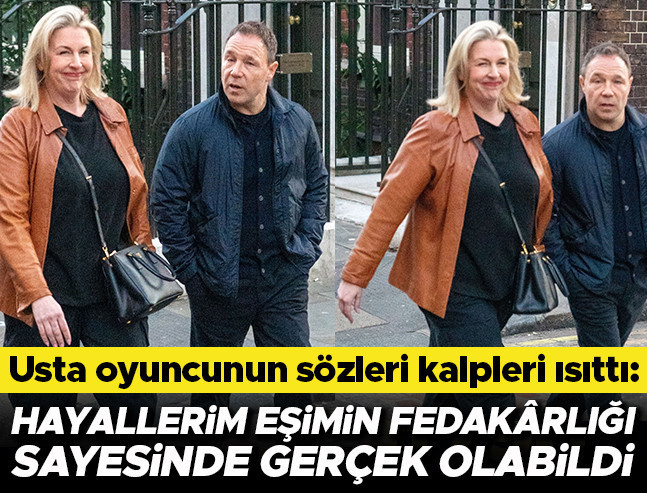Usta oyuncu: Tüm hayallerim eşimin fedakarlığıyla gerçekleşti