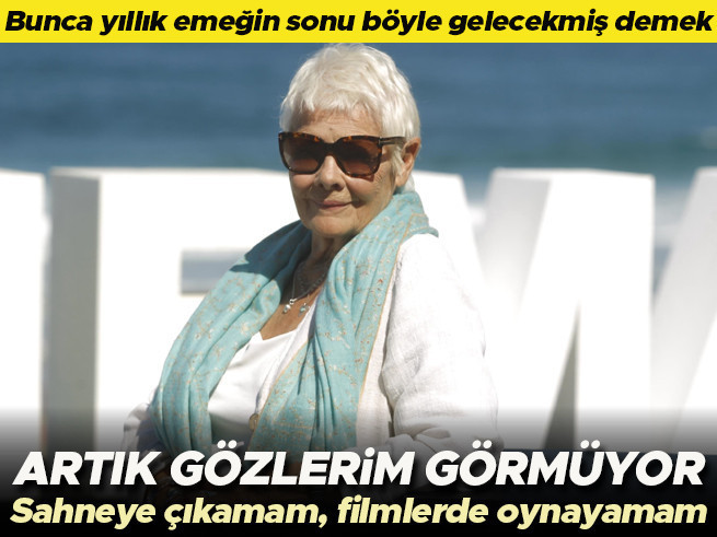 Usta tiyatrocu sahneye veda mı ediyor? Gözleri artık görmüyor