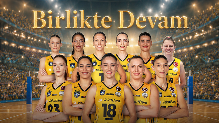 VakıfBank 11 Oyuncusuyla 2026-2027'ye Devam Ediyor